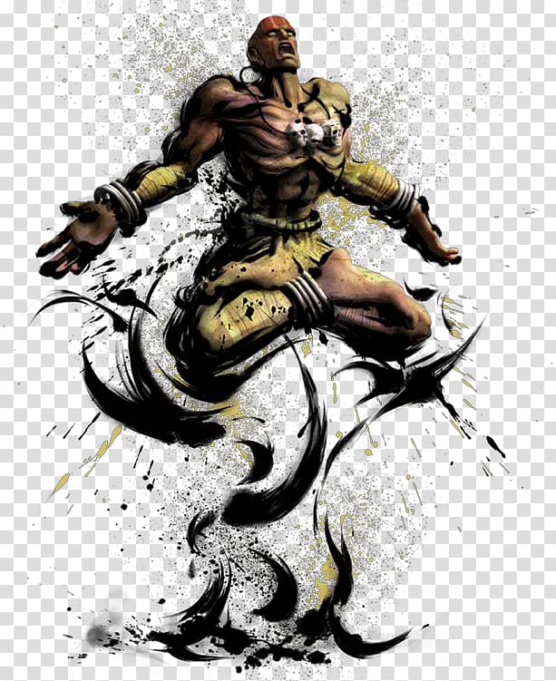 Free: Street Fighter II: The World Warrior Dhalsim Video Games Character -  dhalsim vector 