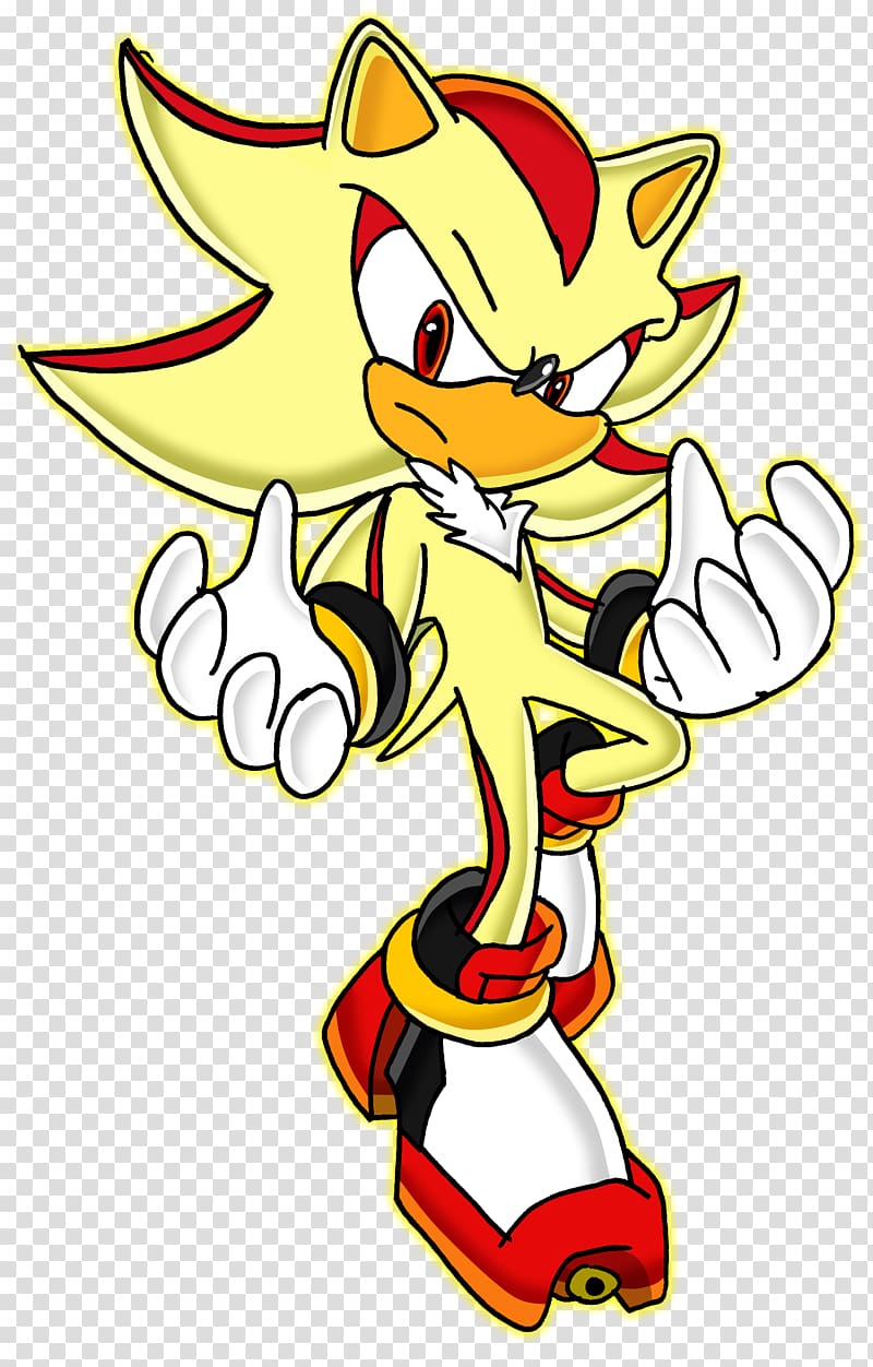 Shadow the Hedgehog Knuckles the Echidna Tails Sonic Chaos Super Shadow, glow transparent background PNG clipart