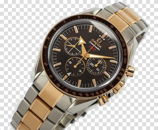 Omega Speedmaster Watch strap Omega SA Coaxial escapement, watch transparent background PNG clipart