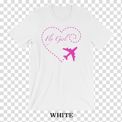 T-shirt Logo Airplane Sleeve Pattern, flying girl transparent background PNG clipart