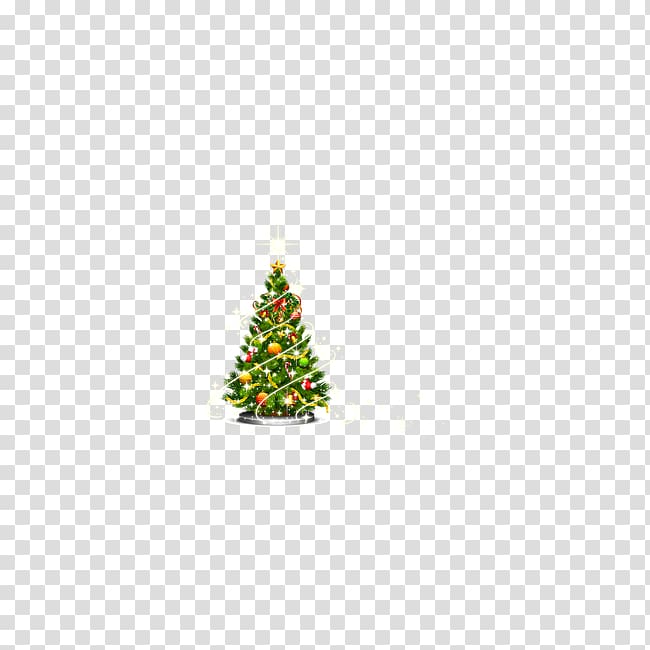 Fruit Christmas tree Pattern, Shiny Christmas tree transparent ...
