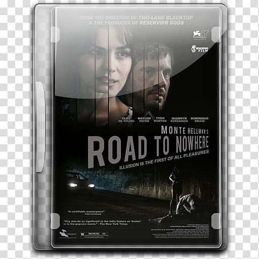 Road to Nowhere DVD case, electronics multimedia technology brand font, Road To Nowhere transparent background PNG clipart
