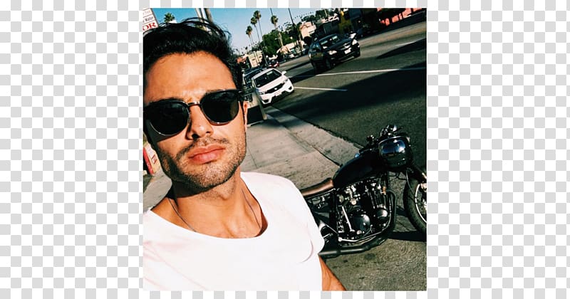 Les princes de l\'amour Julien vit Sunglasses Selfie Los Angeles, julien transparent background PNG clipart