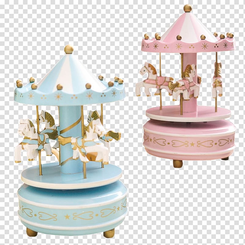 color carousel music box transparent background PNG clipart