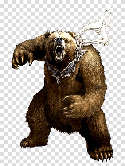 Grizzly bear Quiz RPG: The World of Mystic Wiz Portable Network Graphics Alaska Peninsula brown bear, bear transparent background PNG clipart