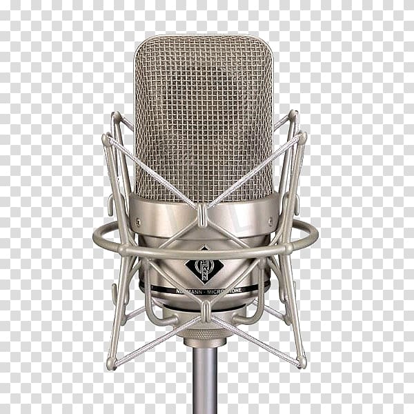 Microphone Neumann M 150 Tube Neumann U47 Georg Neumann Recording studio, microphone transparent background PNG clipart