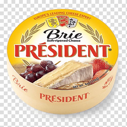 Cream Président Brie French cuisine Cheese, cheese transparent background PNG clipart