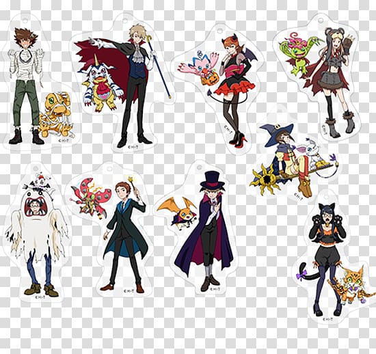 Sora Takenouchi Meiko Mochizuki Tai Kamiya Tentomon Izzy Izumi, Digimon tri transparent background PNG clipart