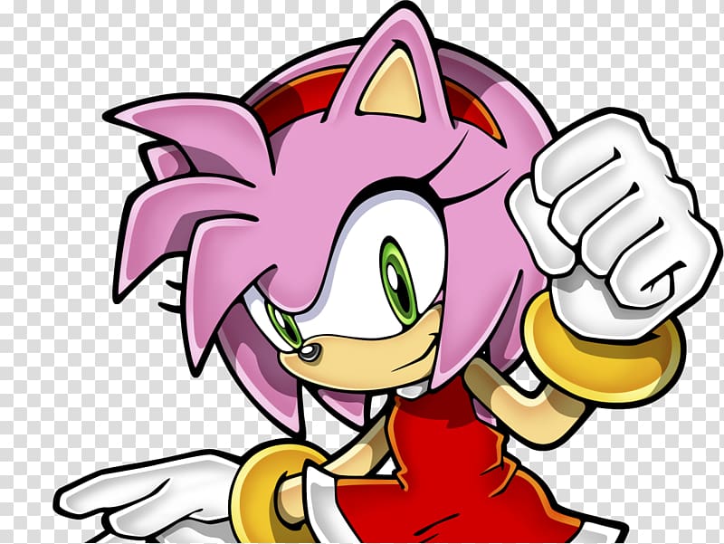 Amy Rose Sonic the Hedgehog Sonic & Knuckles Sonic Adventure 2 Sonic Heroes, sonic the hedgehog transparent background PNG clipart