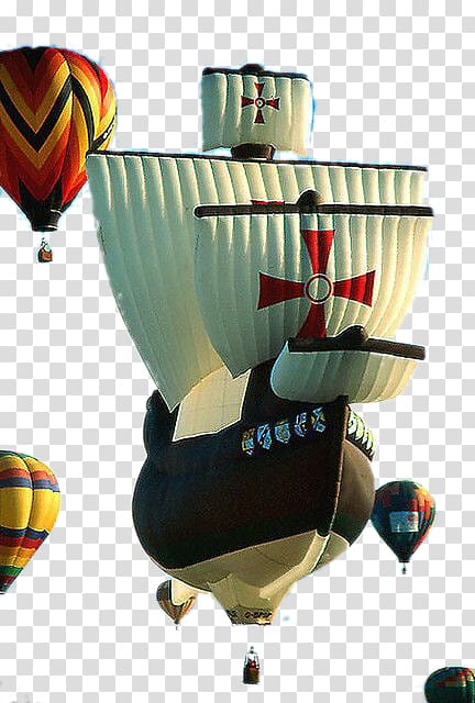 Albuquerque International Balloon Fiesta Lake George The Great Reno Balloon Race Hot air balloon, Spaceship shape hot air balloon transparent background PNG clipart