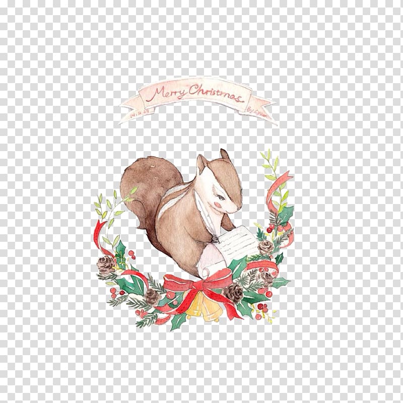 Santa Claus Watercolor painting Illustration, Creative Christmas transparent background PNG clipart