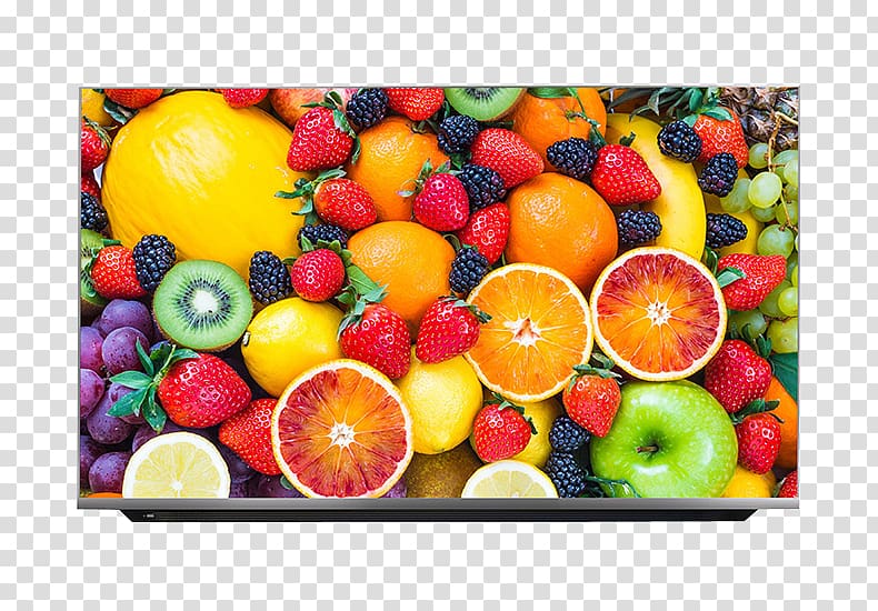 Fruit Healthy diet Carbohydrate, Skyworth,LED LCD TV transparent background PNG clipart