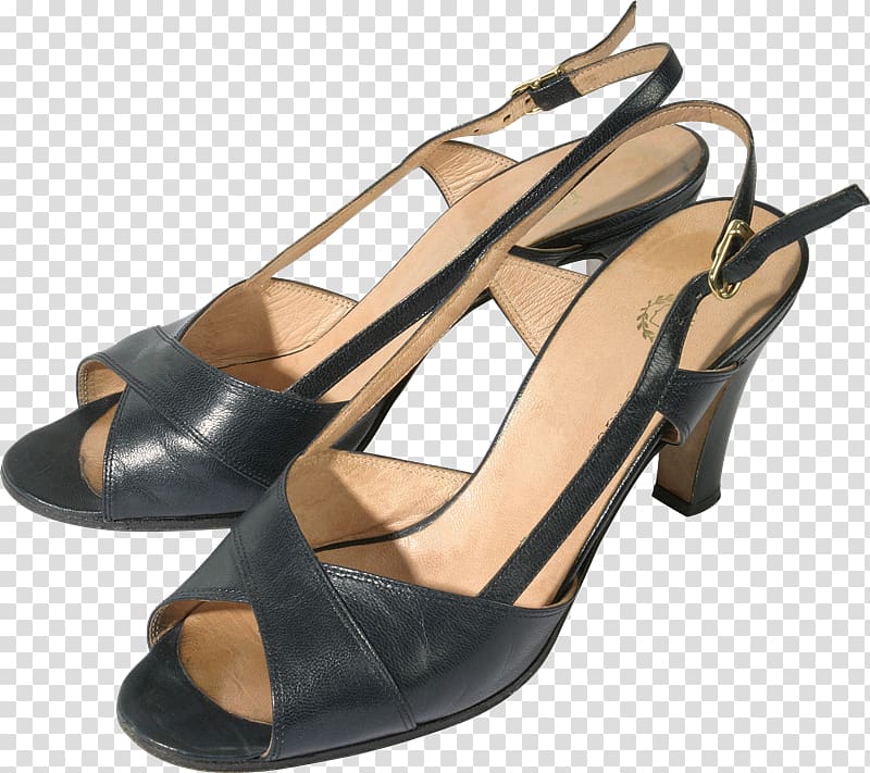 High-heeled shoe Sandal, zapateria transparent background PNG clipart