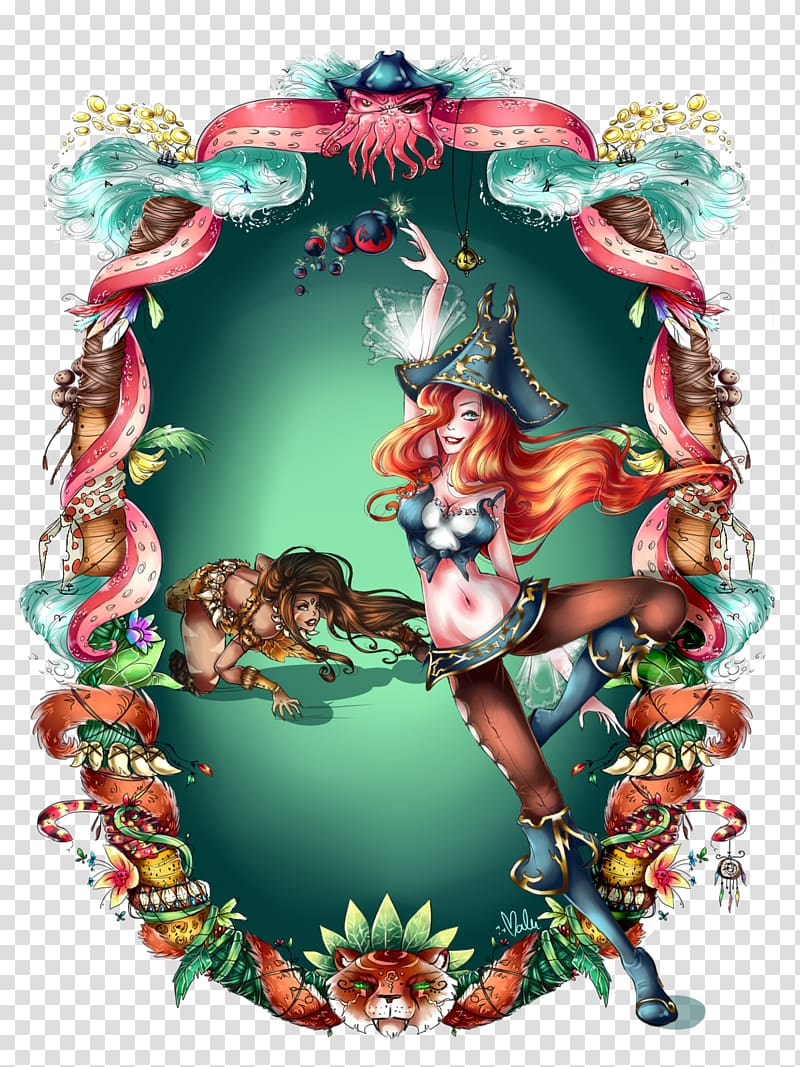 Desktop Computer Legendary creature, miss fortune transparent background PNG clipart