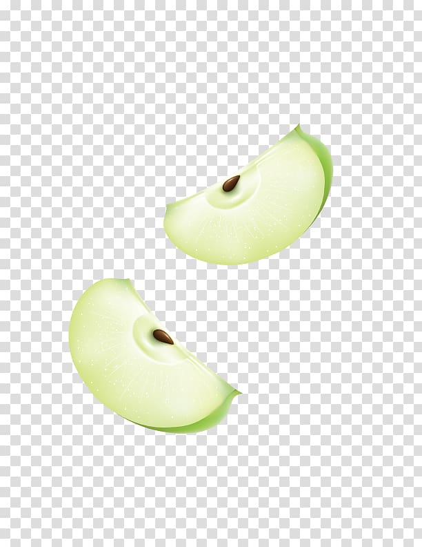 Material Fruit Shoe, Delicious green apple transparent background PNG clipart