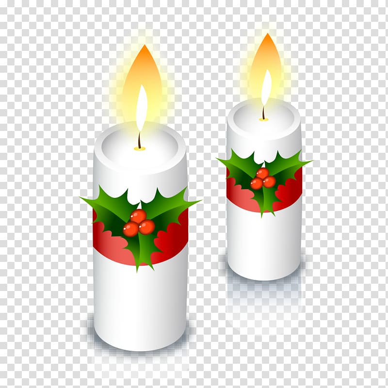Flameless candles Wax Flower, Candle gift was transparent background PNG clipart