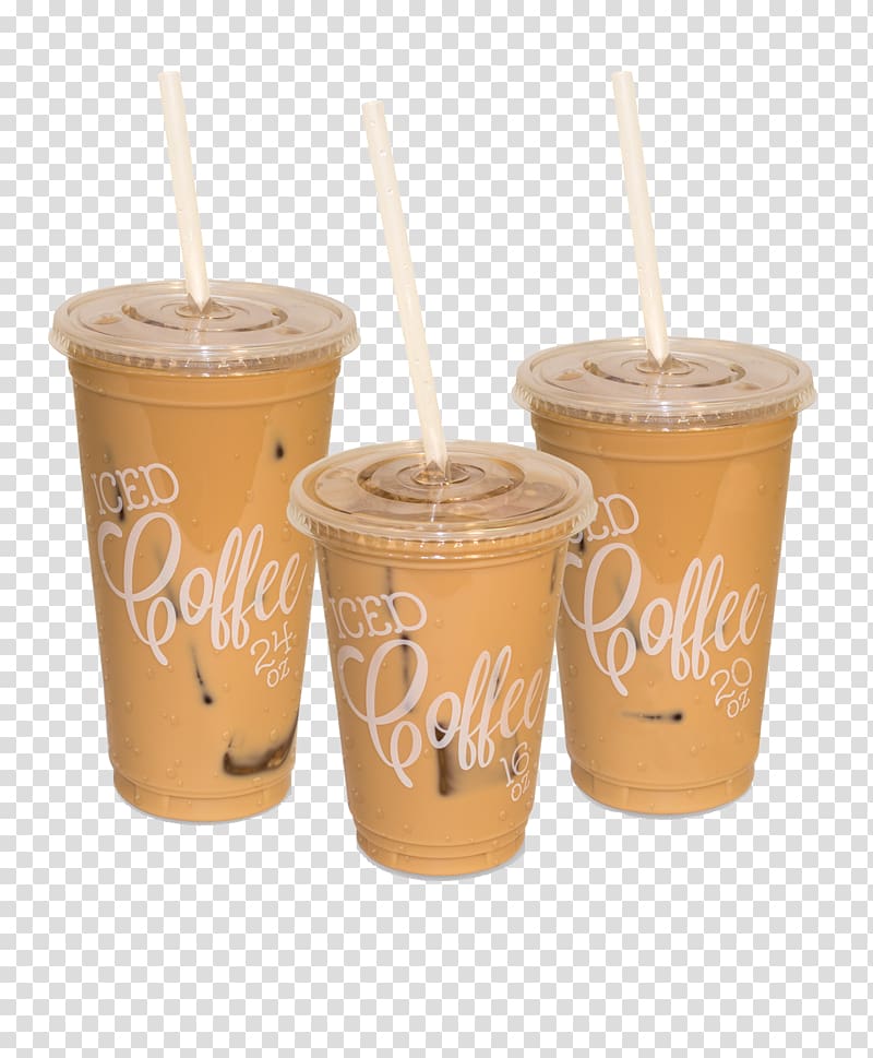 Iced coffee Latte Tea Cafe, cold transparent background PNG clipart