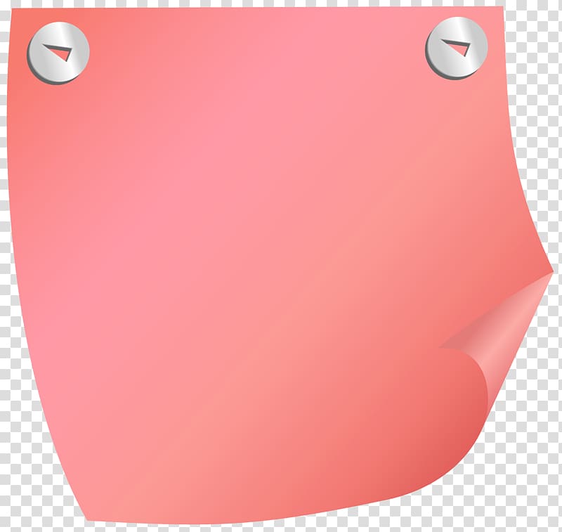 Red Pink Magenta, sticky notes transparent background PNG clipart