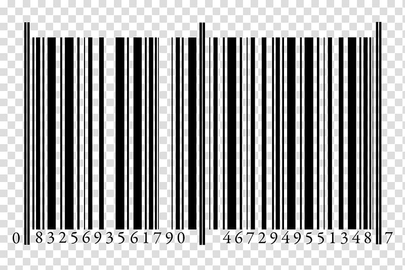 Barcode Universal Product Code, barcode transparent background PNG clipart