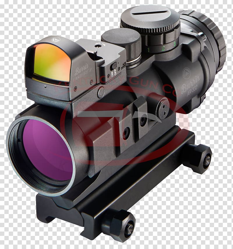 Red dot sight Ballistics Reflector sight Optics, others transparent background PNG clipart