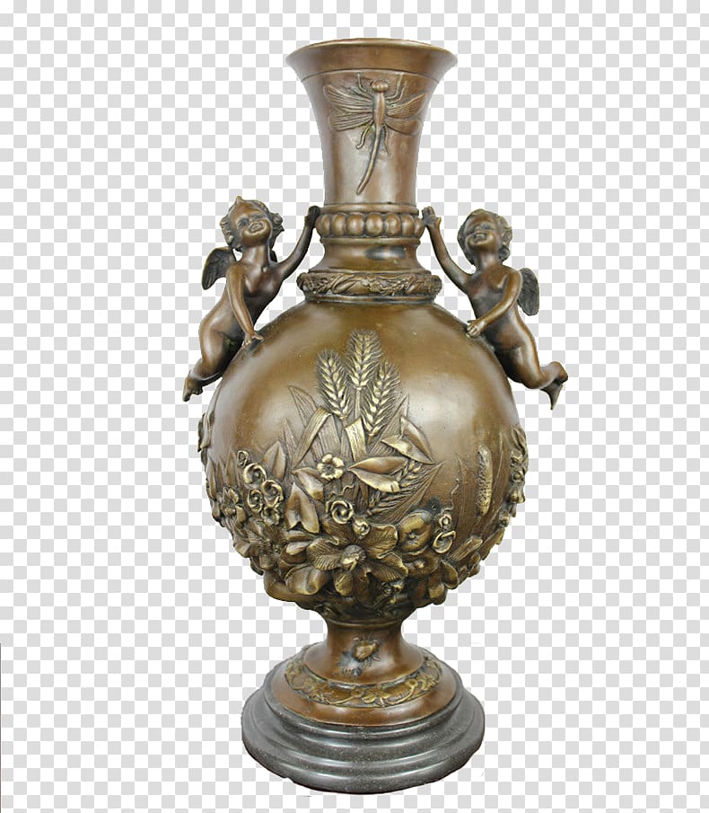 European style vase transparent background PNG clipart