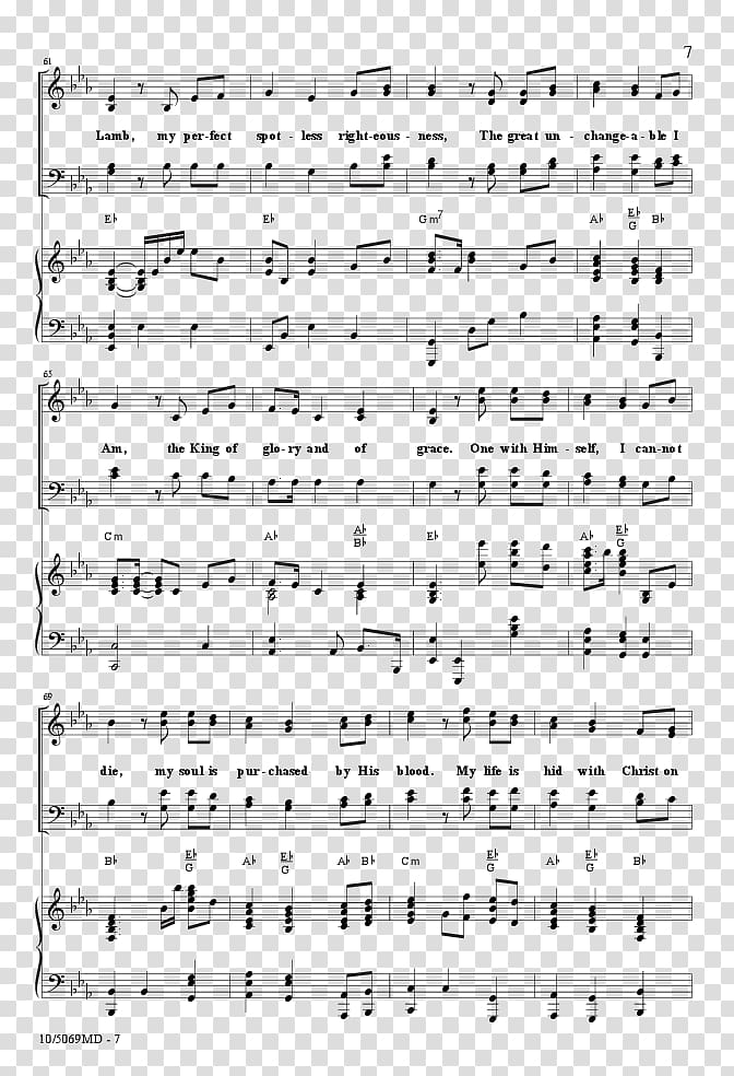 Sheet Music Before the Throne of God Above: Satb J.W. Pepper & Son Choir, throne of god transparent background PNG clipart