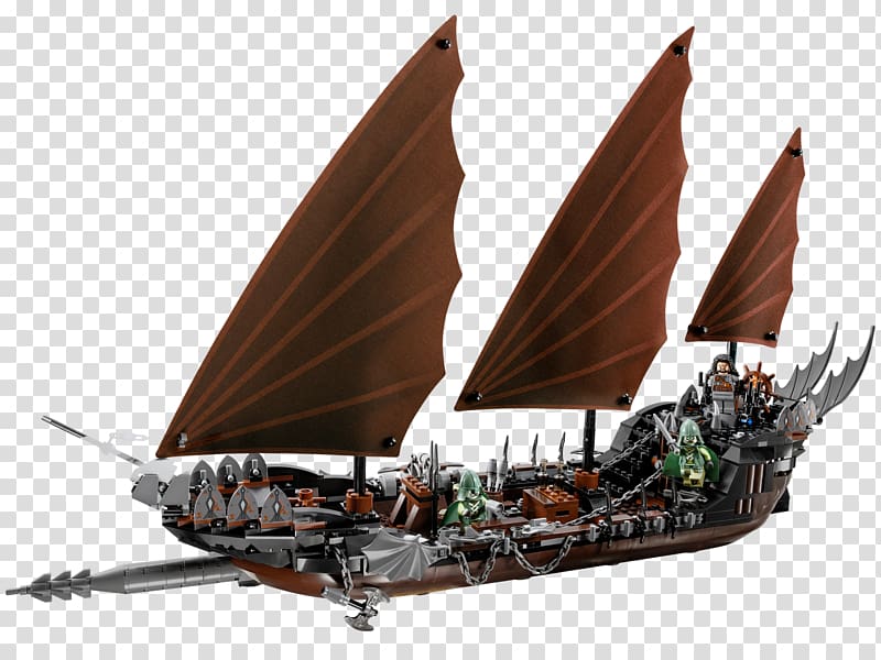Lego The Lord of the Rings Sauron Lego Pirates Lego The Hobbit, Ship transparent background PNG clipart