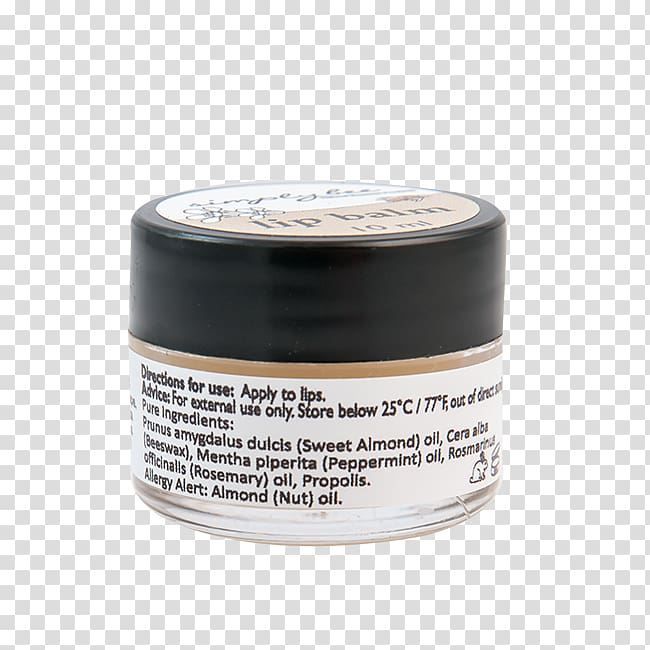 Lip balm Cream Beeswax Vitamin, prunus dulcis transparent background PNG clipart