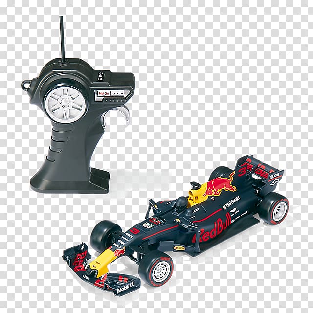 Red Bull Racing Red Bull RB13 Radio-controlled car, red bull transparent background PNG clipart