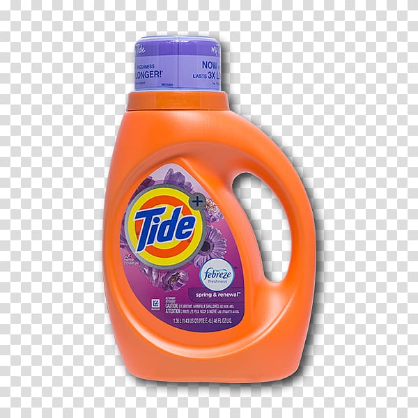 Tide Laundry Detergent Bleach, tide brand transparent background PNG