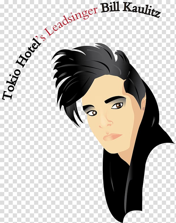 Bill Kaulitz Tokio Hotel Illustration Hair Nose, bill transparent background PNG clipart