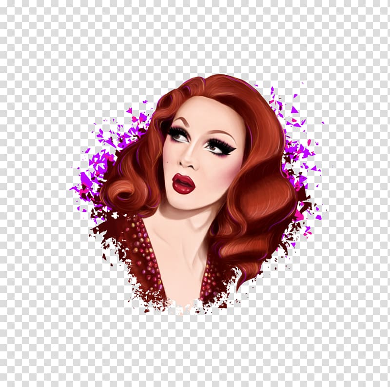 Michelle Visage RuPaul\'s Drag Race, Season 7 Drag queen Art, beautiful crown transparent background PNG clipart