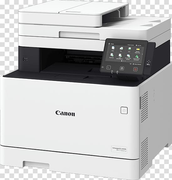 Multi-function printer Laser printing Canon, Canon printer transparent background PNG clipart