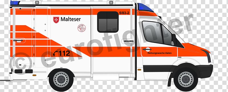 Compact van Commercial vehicle Ambulance Car, ambulance transparent background PNG clipart