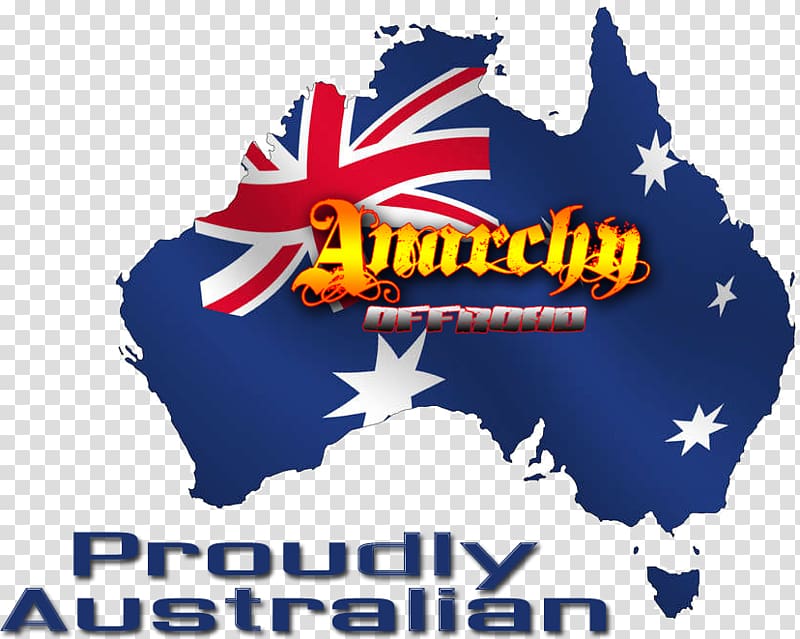 Flag of Australia , Proudly transparent background PNG clipart