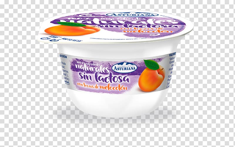 Crème fraîche Vegetarian cuisine Yoghurt Flavor, peach yogurt transparent background PNG clipart