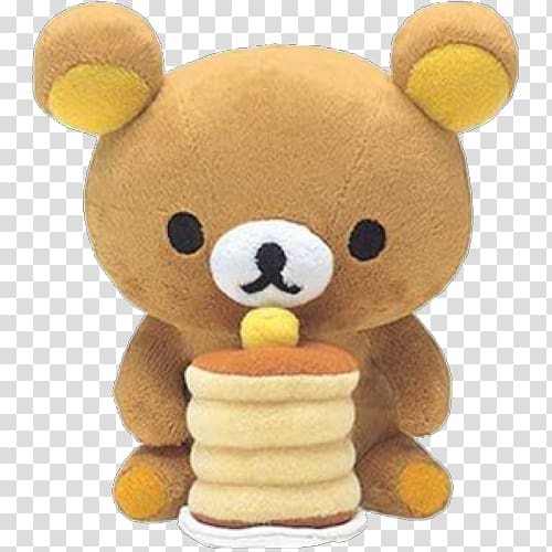 Bear Rilakkuma Stuffed Animals & Cuddly Toys Doll Plush, nursery bear transparent background PNG clipart