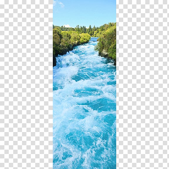Huka Falls Waikato River Waterfall, amazon river transparent background PNG clipart