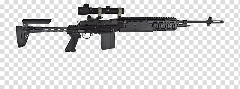 Assault rifle Firearm M14 rifle Mk 14 Enhanced Battle Rifle M39 Enhanced Marksman Rifle, assault rifle transparent background PNG clipart