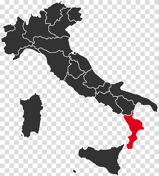 Regions of Italy Map Blank map, map transparent background PNG clipart