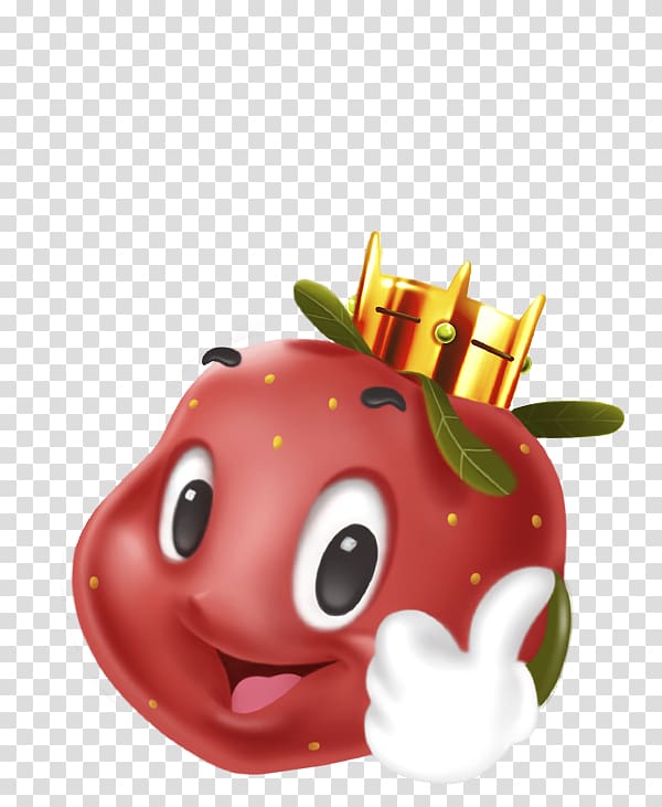 Strawberry King Tutti frutti Auglis Prince, petit suisse transparent background PNG clipart