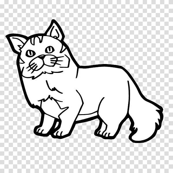 Cat Kitten Coloring book Illustration, Simple cat\'s nose transparent background PNG clipart