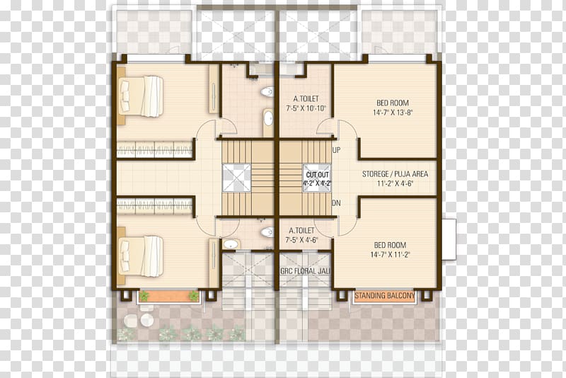 Floor plan Bungalow House, house transparent background PNG clipart