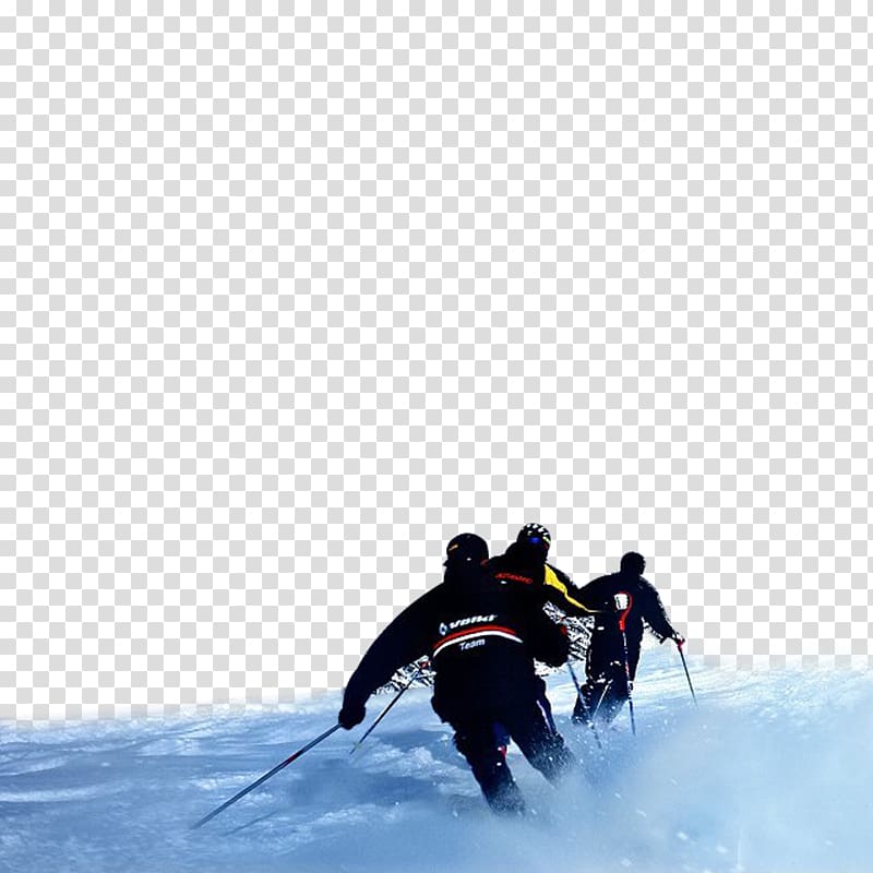Shennongjia Skiing Ski pole, ski transparent background PNG clipart