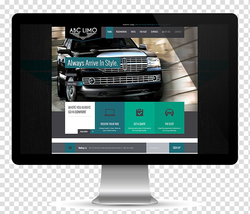 2010 Lincoln Navigator Computer Monitors Product design Display advertising, creative business cards transparent background PNG clipart
