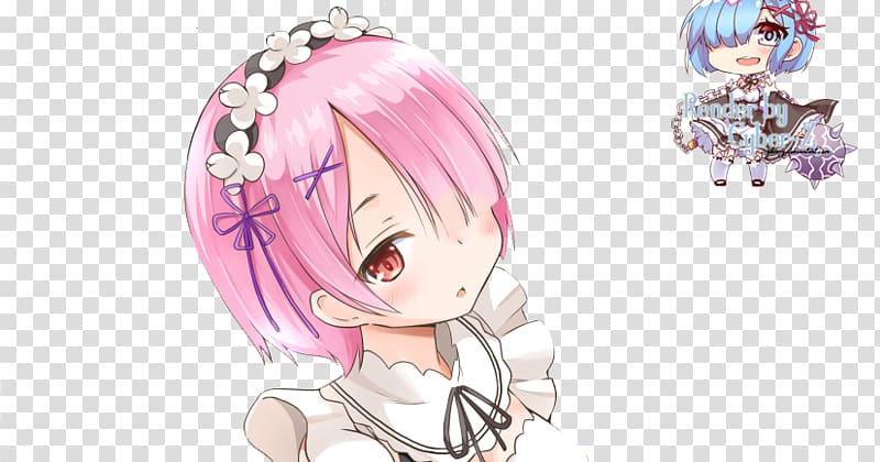 Re:Zero − Starting Life in Another World 雷姆 Anime ACG, re: zero RAM transparent background PNG clipart