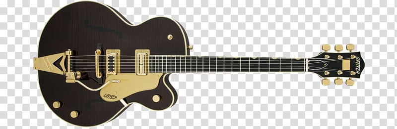 Gretsch 6120 Bigsby vibrato tailpiece Electric guitar, body build transparent background PNG clipart