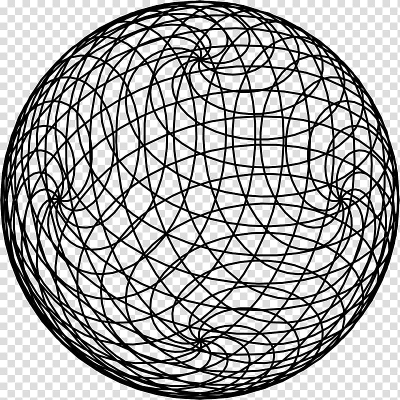Sphere Spiral Line Circle, matrix transparent background PNG clipart