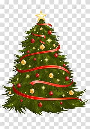 Christmas tree , christmas transparent background PNG clipart thumbnail