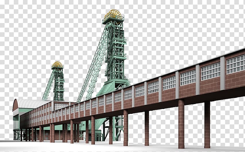 Zollverein Coal Mine Industrial Complex Gelsenkirchen Oberhausen Ruhr Building, bridge transparent background PNG clipart